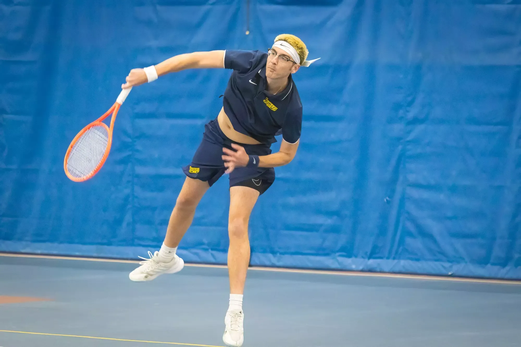 Ryan Smith, BVU men's tennis vs. Simpson College