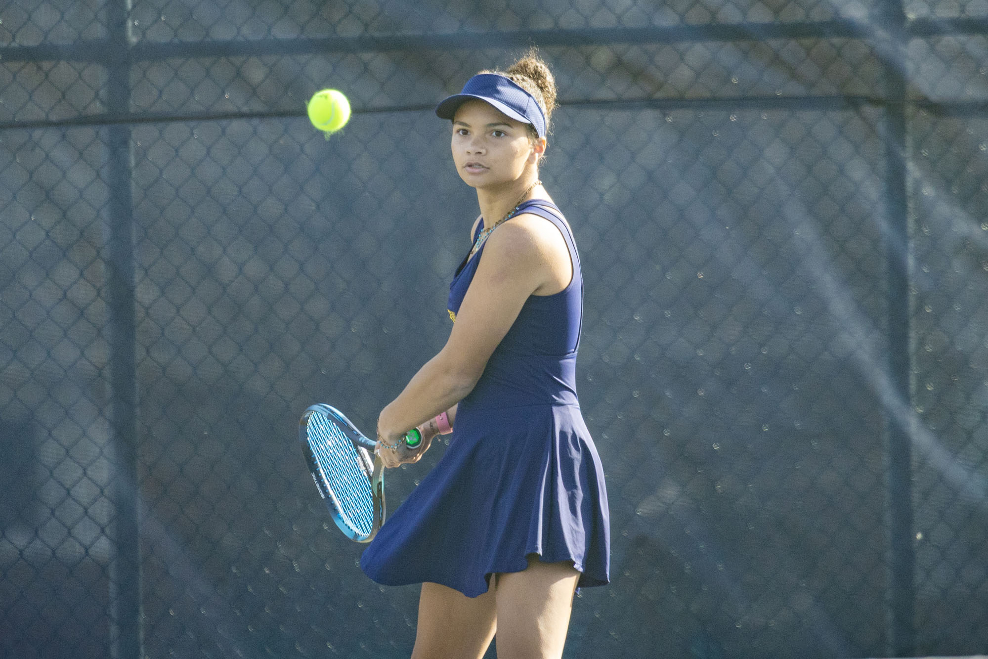 Charlie Wiener, BVU women's tennis vs. Martin Luther