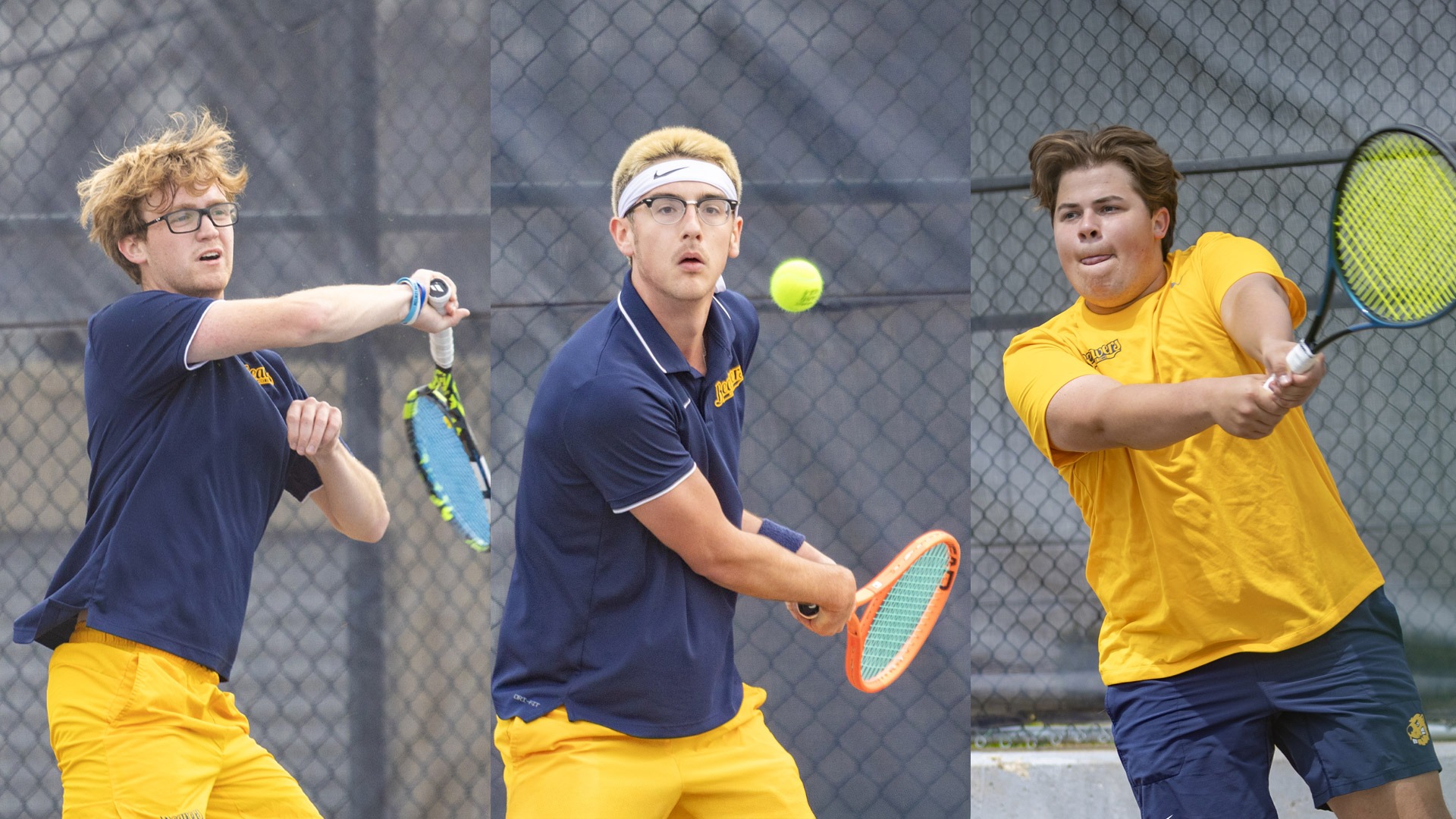Men's tennis honorees - CSC academic all district
