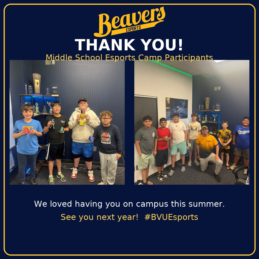 Summer 2026 Middle School Camps
