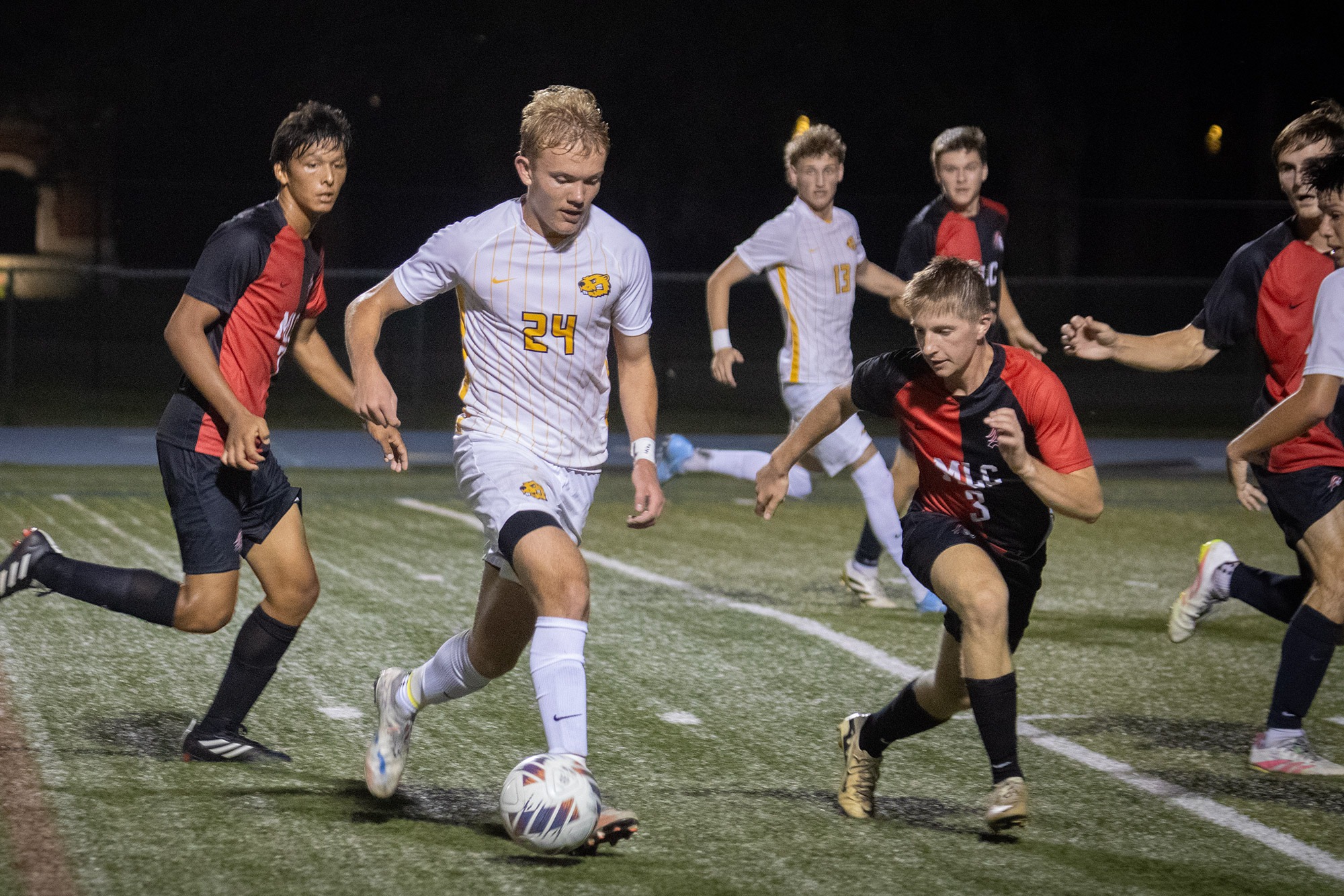 Zachary Jakobitz, BVU men's soccer vs. Martin Luther