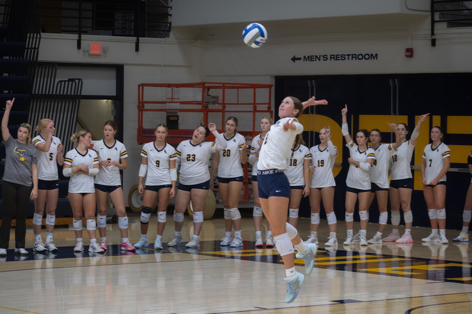 Anabel Seaman, BVU Volleyball vs. Grinnell
