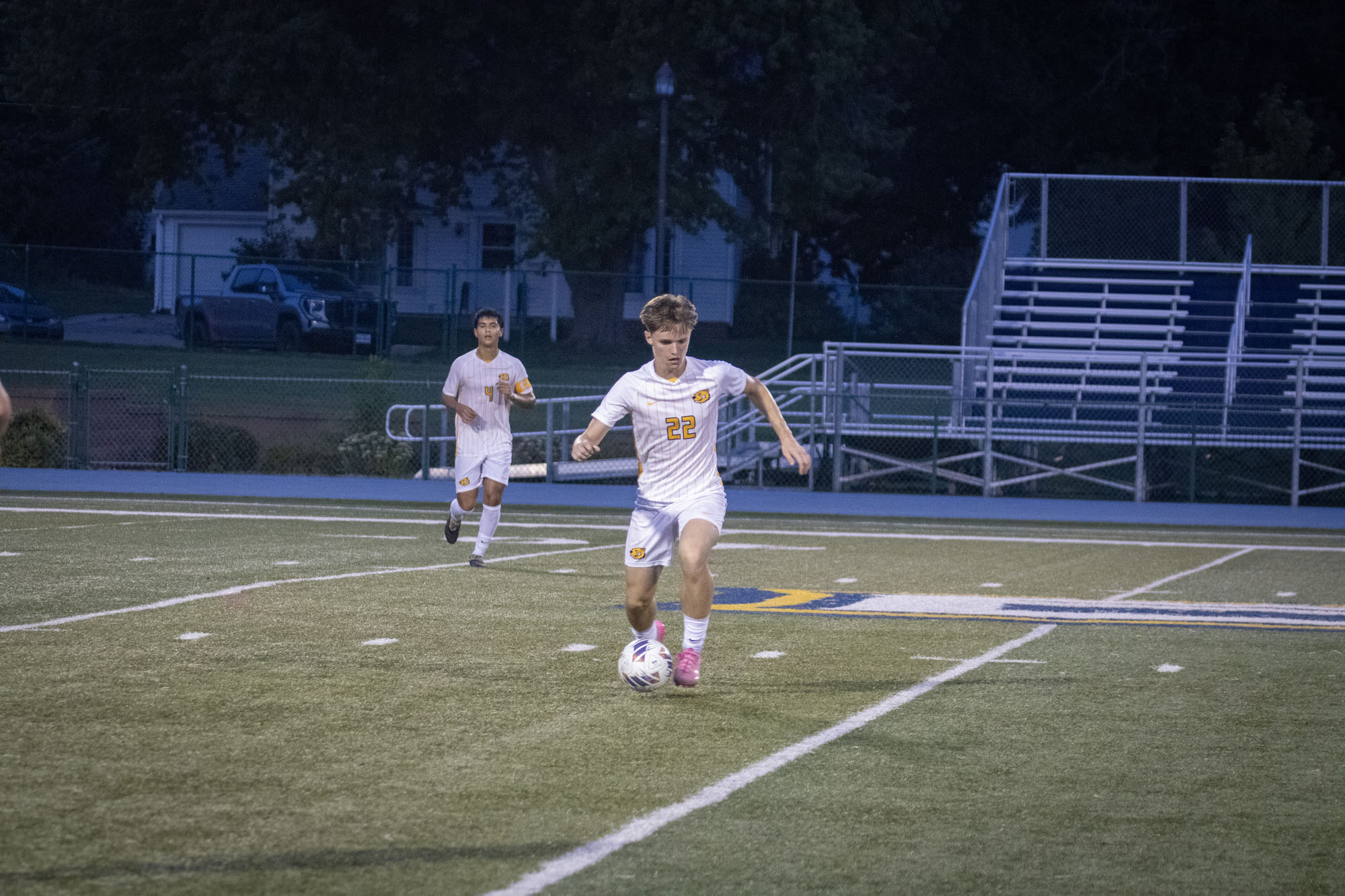 Jeremy Freund, BVU men's soccer vs. Martin Luther