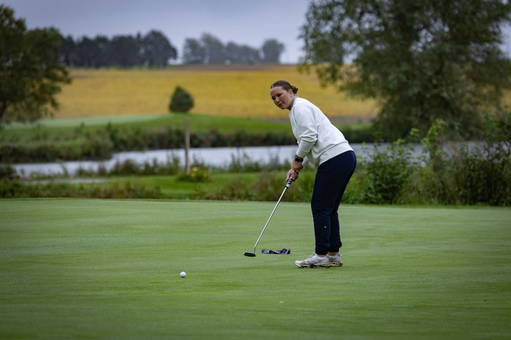 Hannah Patrick, women's golf at BVU Invite