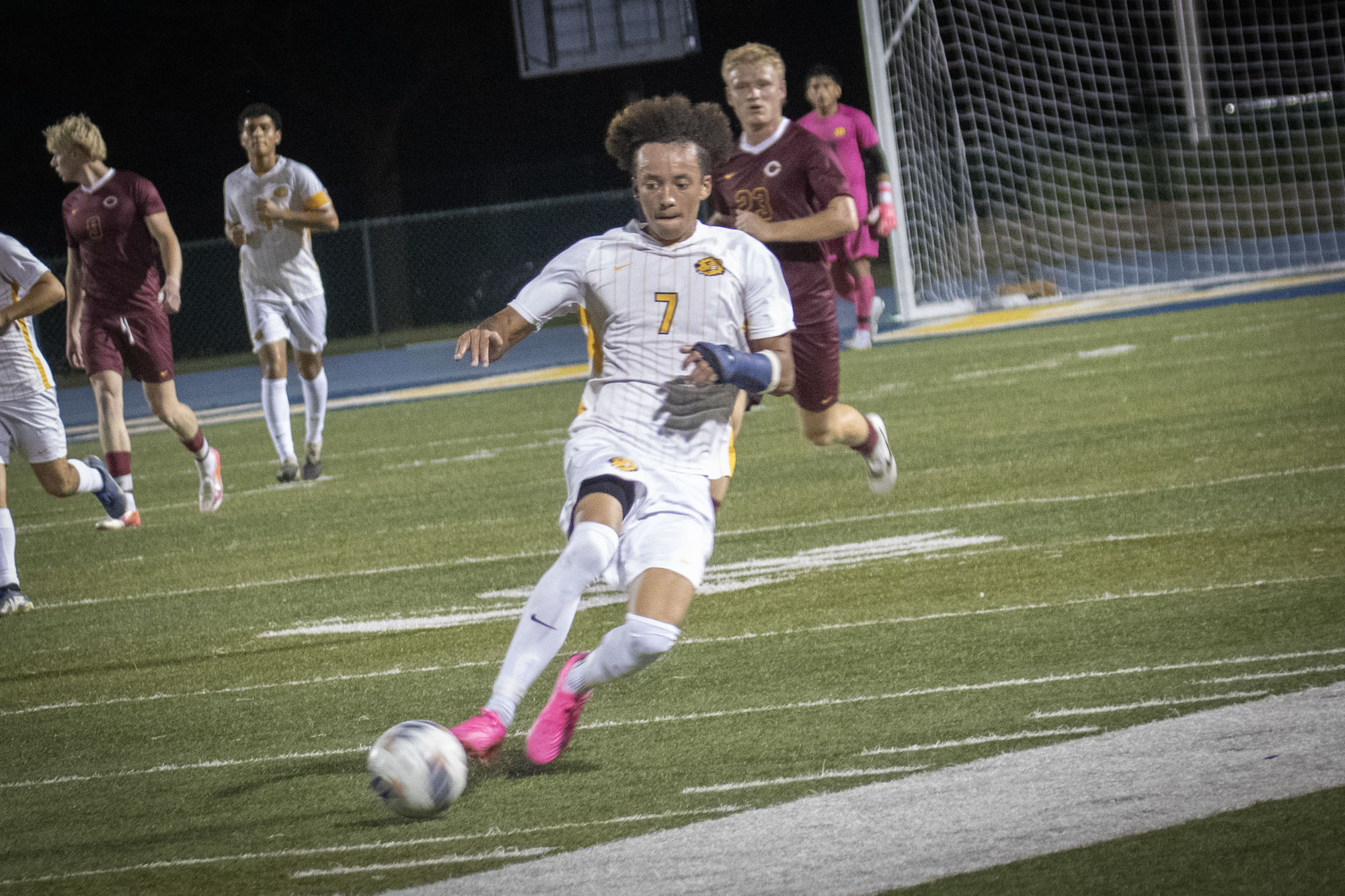 Brayden Schwinck, BVU men's soccer vs. Concordia