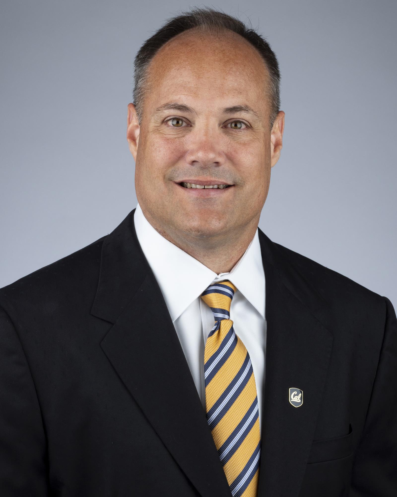 September 5, 2019; Berkeley, California, USA; Basketball: California Golden Bears Media Day at Haas Pavilion; Mark Fox (Photo credit: Kelley L Cox/KLC fotos)

