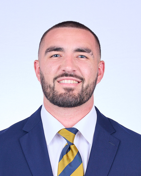 July 1, 2021; Berkeley, California, USA; Football: California Golden Bears Media Day at California Memorial Stadium; Ben Hawk Schrider (Photo credit: Marcus Edwards/KLC fotos)

