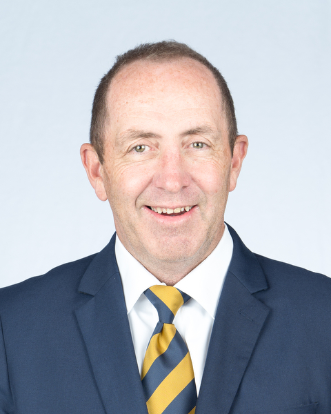 August 5, 2021; Berkeley, California, USA; Football: California Golden Bears Media Day at California Memorial Stadium; Geep Chryst (Photo credit: Nathan Phillips/KLC fotos)