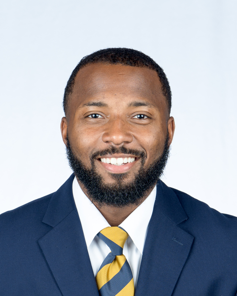 August 5, 2021; Berkeley, California, USA; Football: California Golden Bears Media Day at California Memorial Stadium; Tre Watson (Photo credit: Nathan Phillips/KLC fotos)