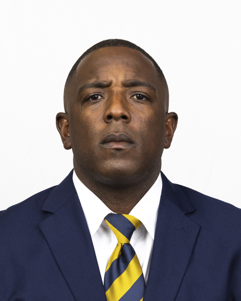 June 23, 2022; Berkeley, California, USA; FB- California Golden Bears Headshots at California Memorial Stadium. Aristotle Thompson (Photo credit: Al Sermeno/KLC fotos)