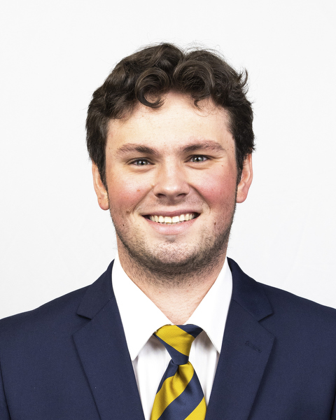 June 23, 2022; Berkeley, California, USA; FB- California Golden Bears Headshots at California Memorial Stadium. Jake Barger (Photo credit: Al Sermeno/KLC fotos)
