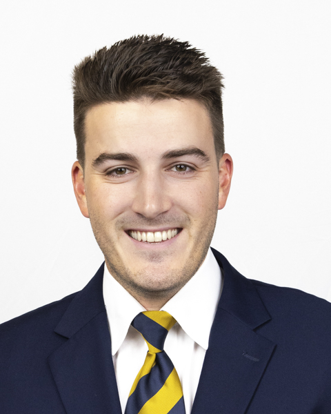 2022 Cal Football Marshall Cherrington Head Shot