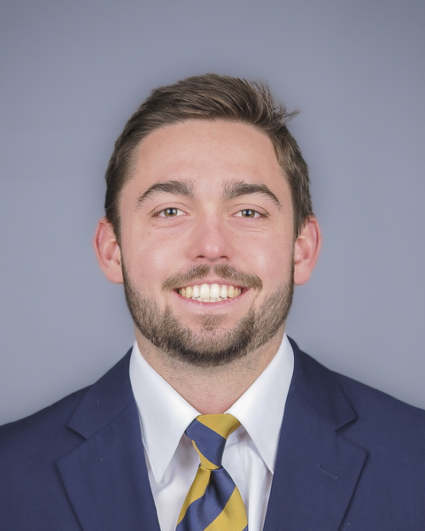 January 31, 2023; Berkeley, California, USA; California Golden Bears Media Day at Haas Pavilion; Cole Johnson (Photo credit: Kelley L Cox/KLC fotos)