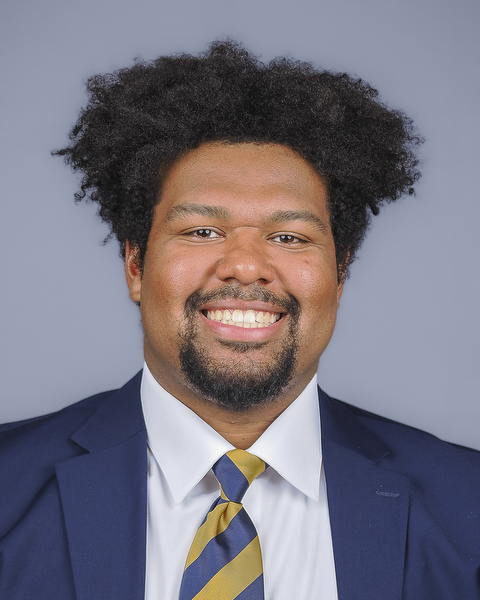 February 1, 2023; Berkeley, California, USA; California Golden Bears Media Day at California Memorial Stadium; Malik McMorris (Photo credit: Kelley L Cox/KLC fotos)