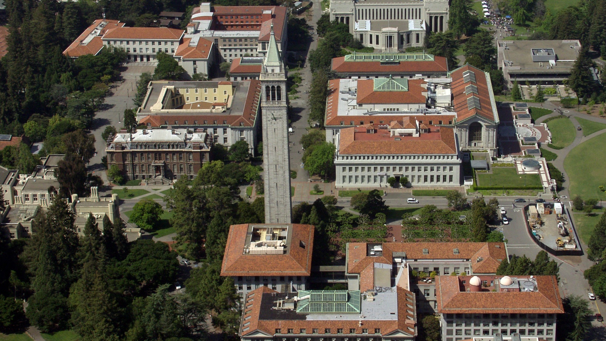UC Berkeley Campus - Aerial Shot