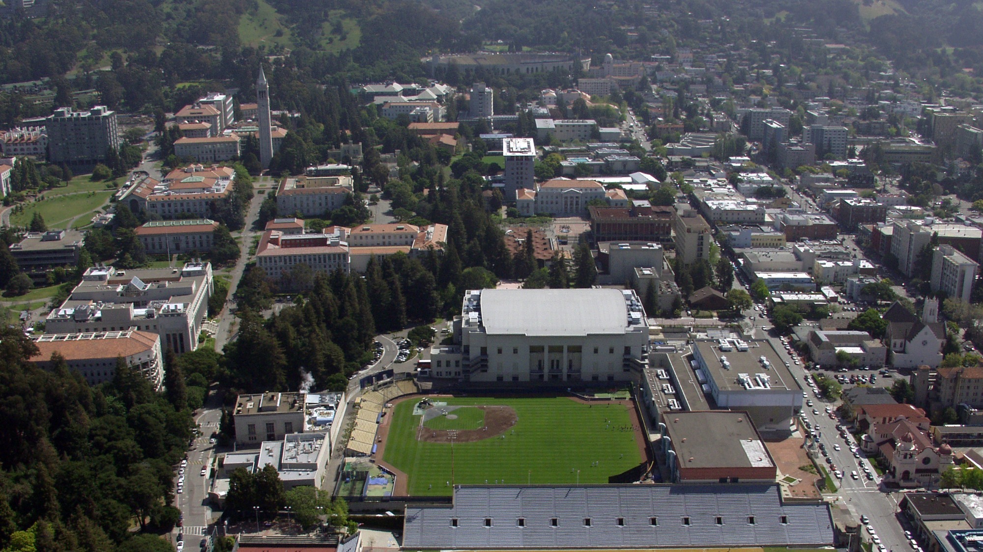 UC Berkeley Campus Aerial Image