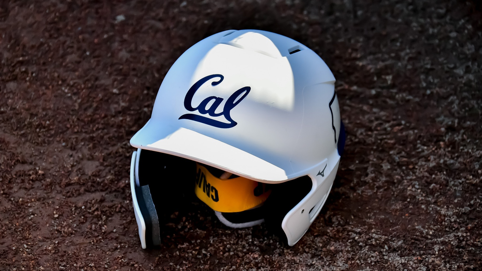 Cal softball helmet