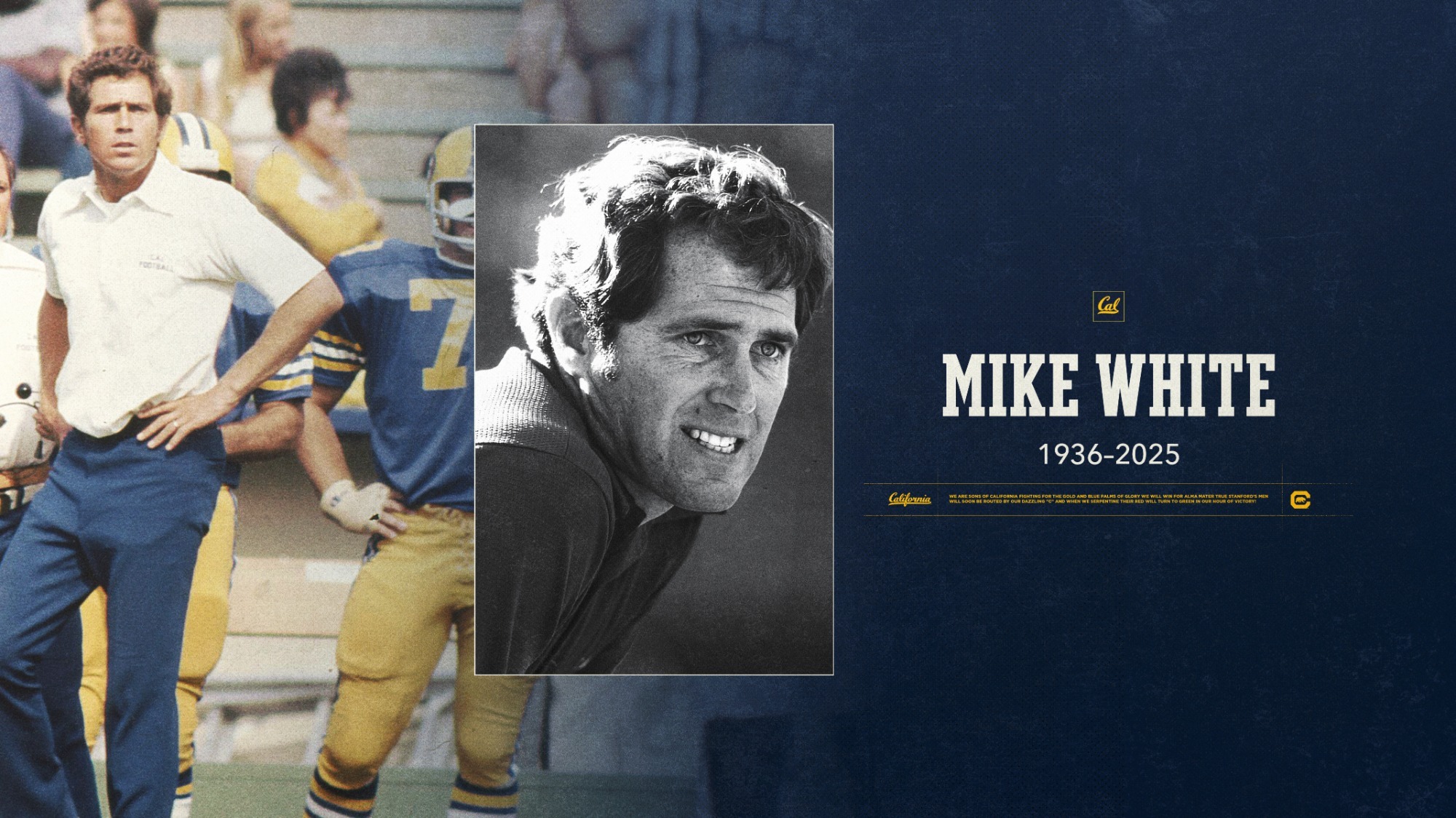 2025-12-15 Mike White Former Cal Football Head Coach Mike White Passes Away