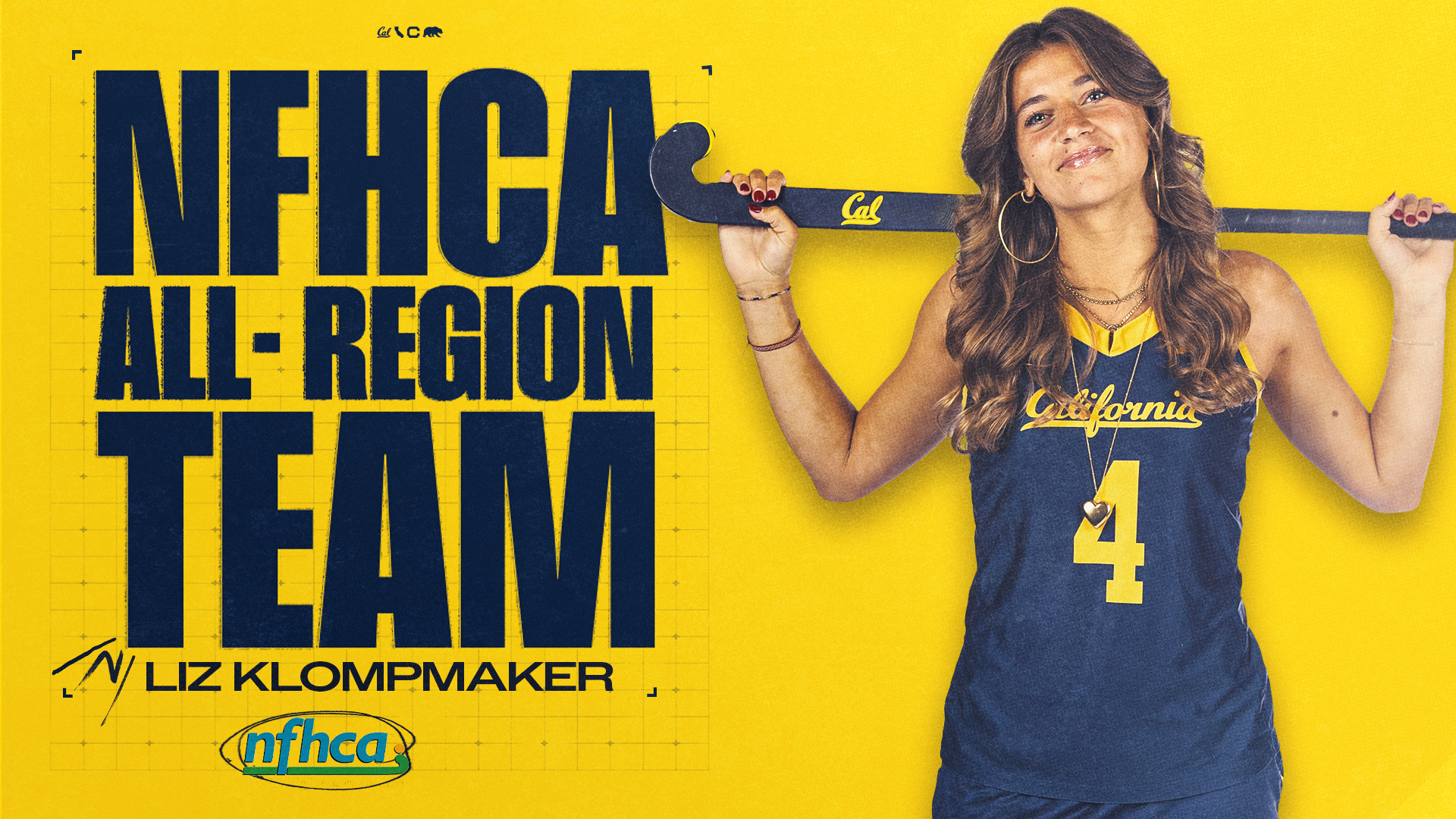 Cal FH Liz Klompmaker 2025 NFHCA All-Region