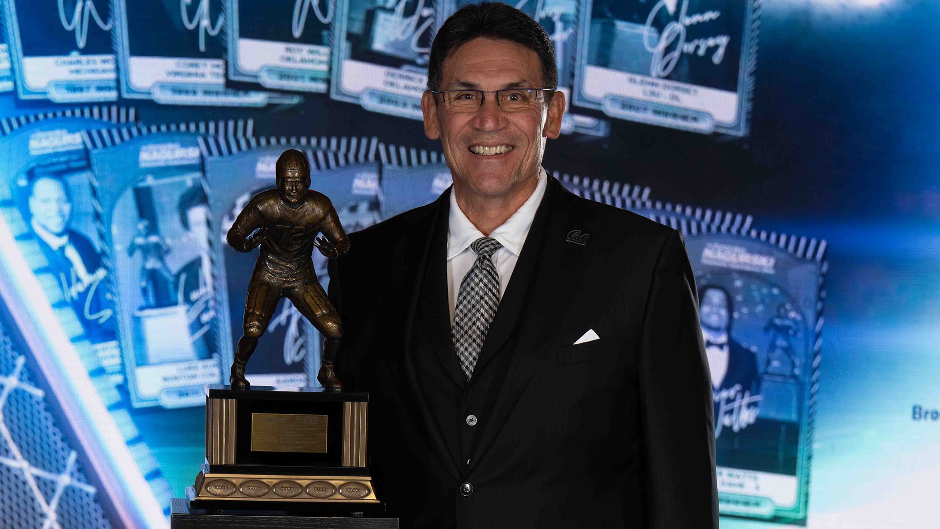 2025-12-08 Ron Rivera Receives Bronko Nagurski Legends Award