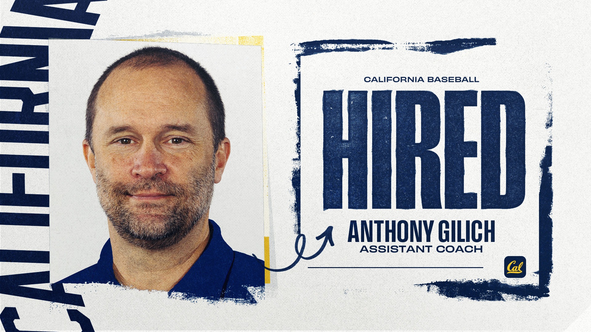 2025-07-28 Anthony Gilich Named Cal Baseball Assistant Coach 