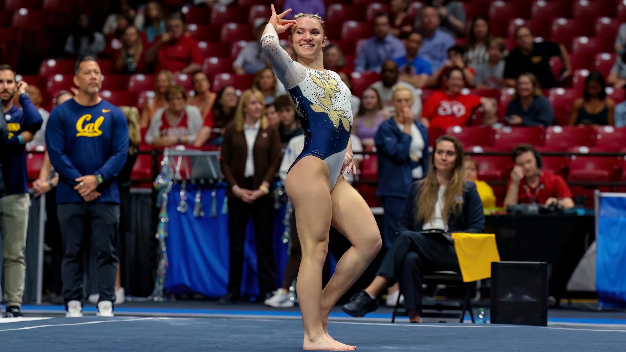 CJ Keuneke Floor Routine at NCAA 2024