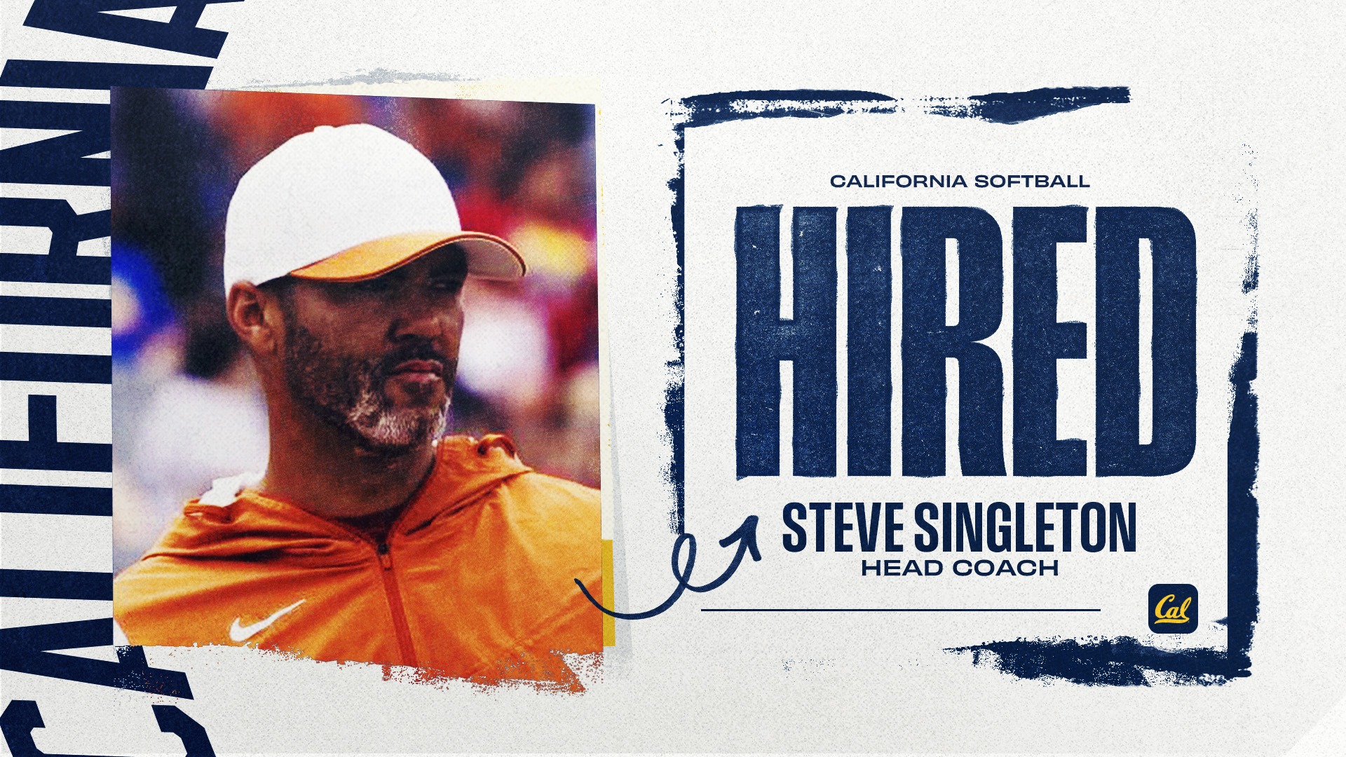 Steve Singleton Named Cal Softball Head Coach