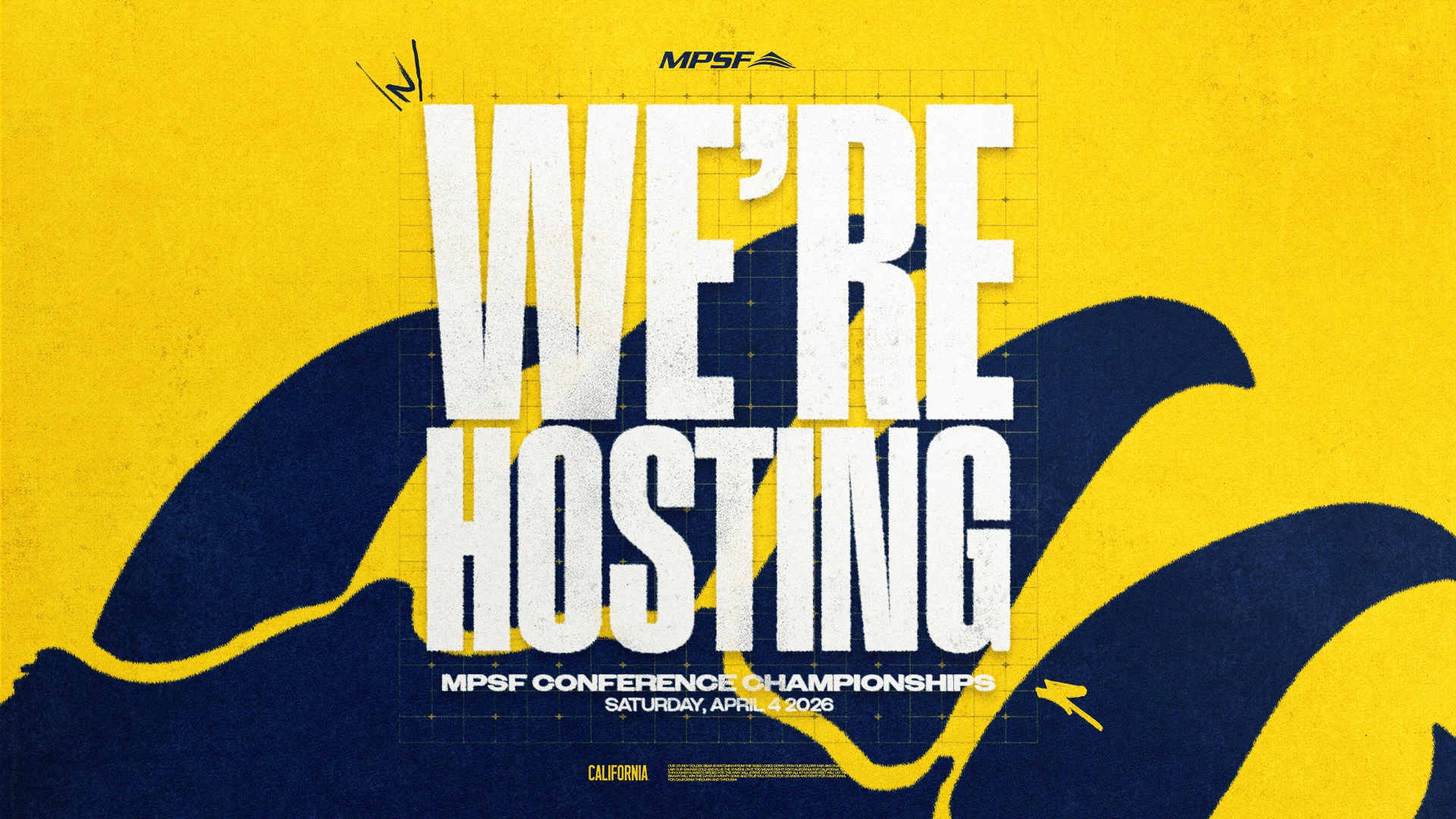 We're Hosting - 2026 MPSF Championships