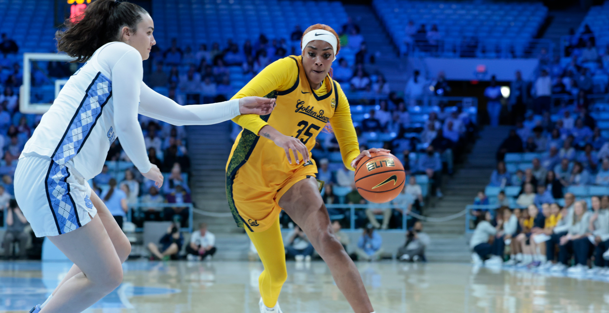 Cal WBB: Sakima Walker driving against North Carolina