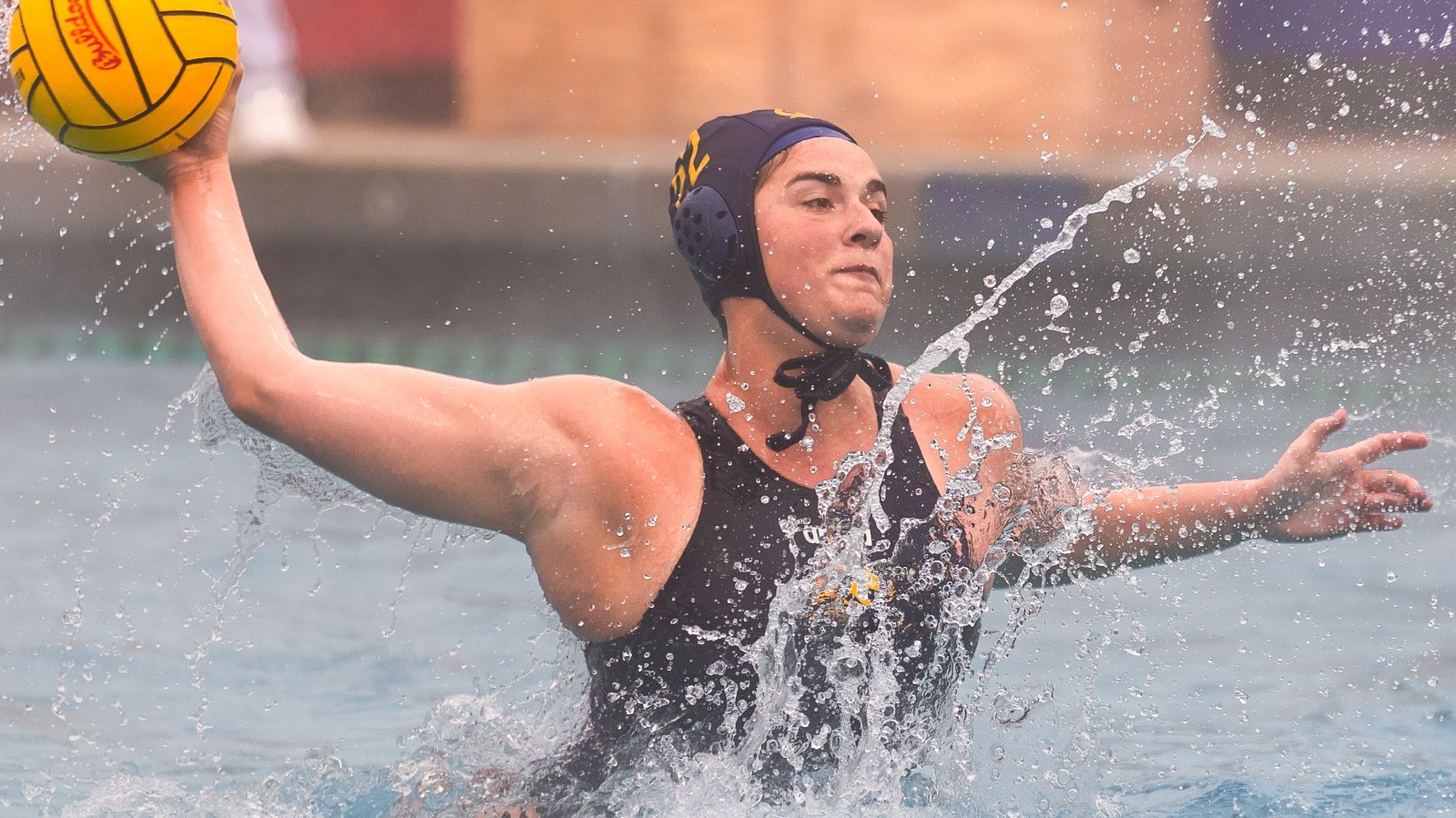 Maria Bogachenko takes aim at one of her five goals scored vs. UC Irvine in Fresno.