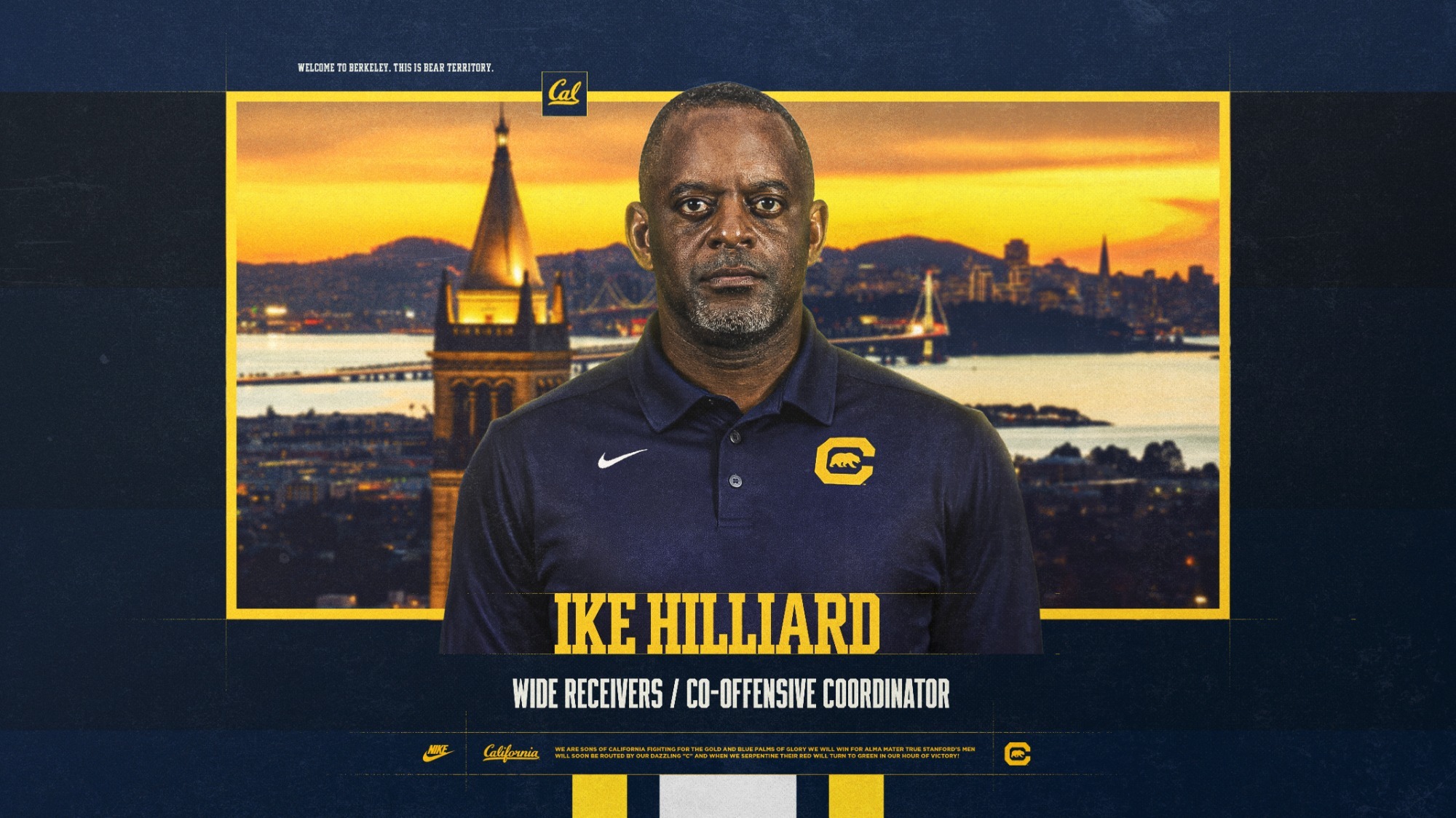 2026-01-02 Ike Hilliard To Lead Cal Wide Receivers