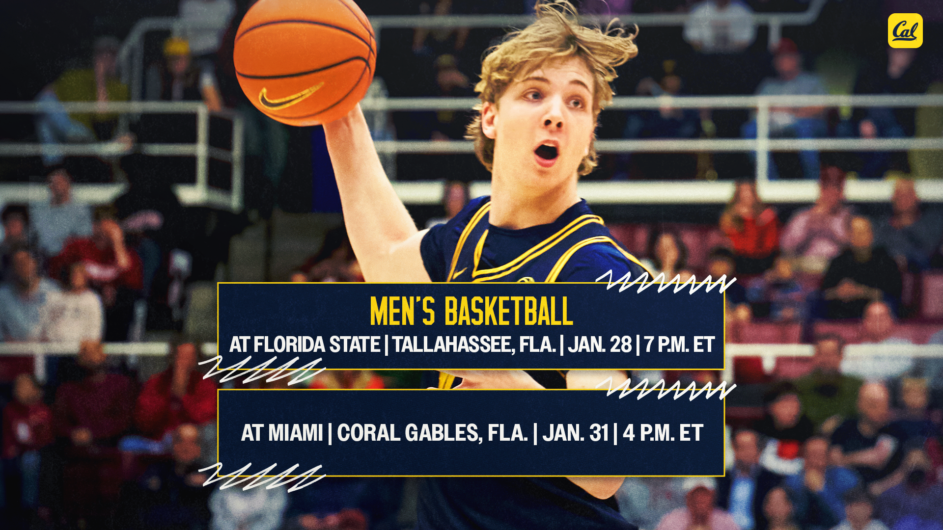 Mantas Kocanas looks to attack in a game at Stanford - preview graphic