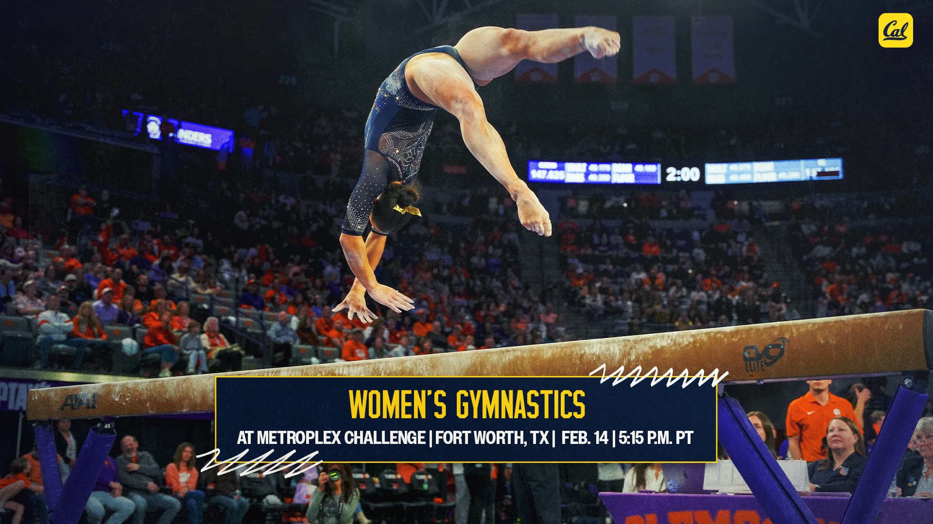 Cal WGYM at Metroplex Challenge (2.14.2026) Web Preview