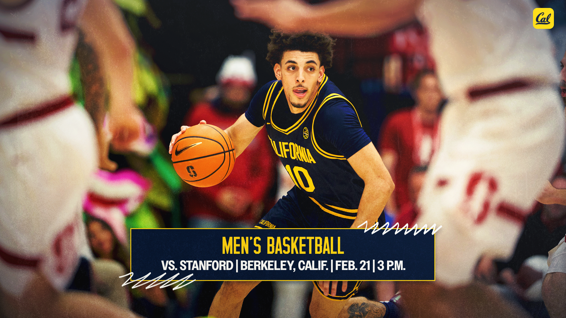 Justin Pippen drives at Stanford - web preview graphic