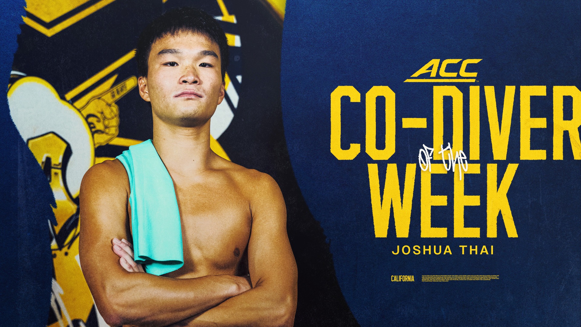 Joshua Thai earns his fourth career weekly honors.
