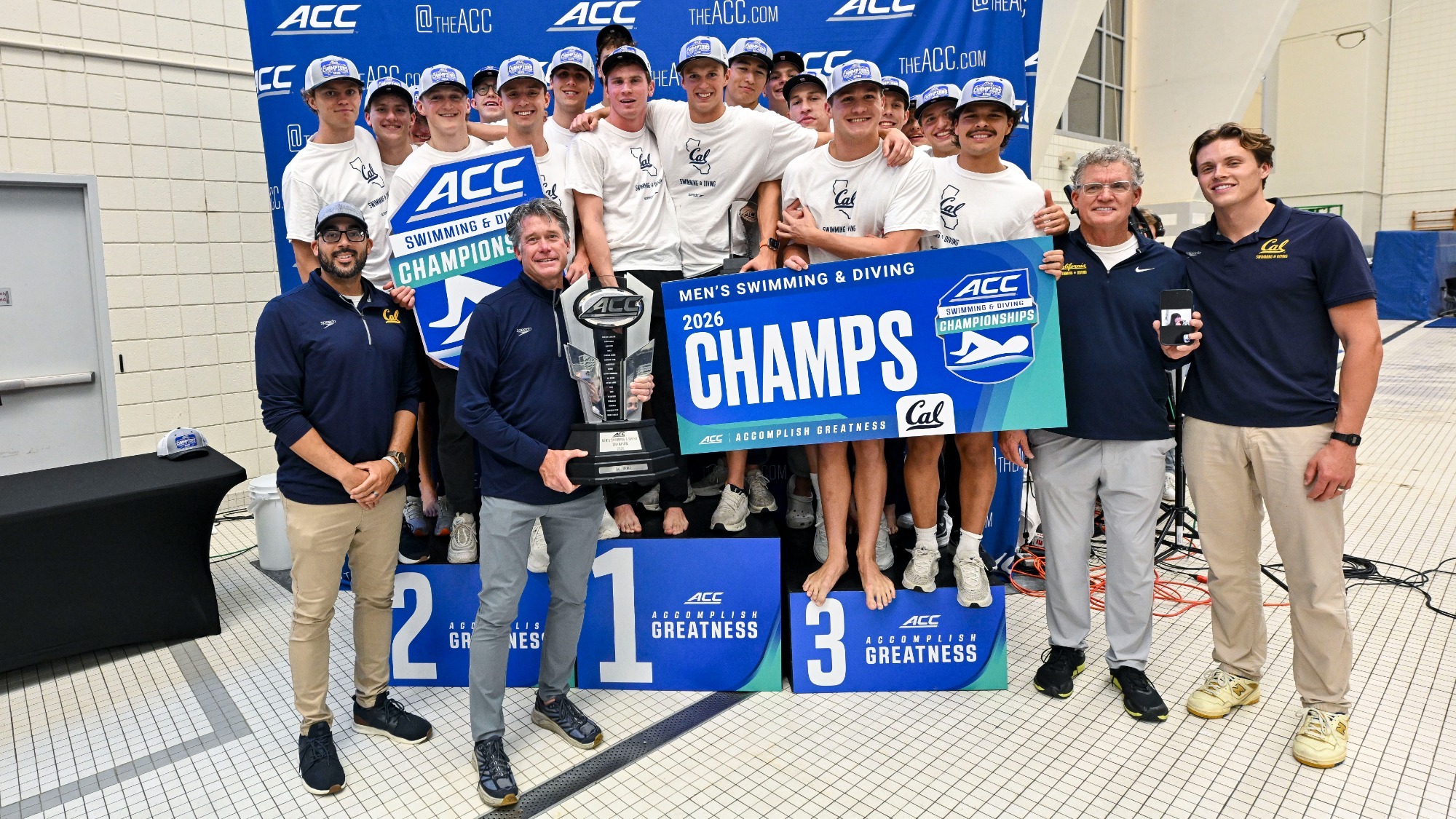 Cal men's swimming & diving - ACC Champs