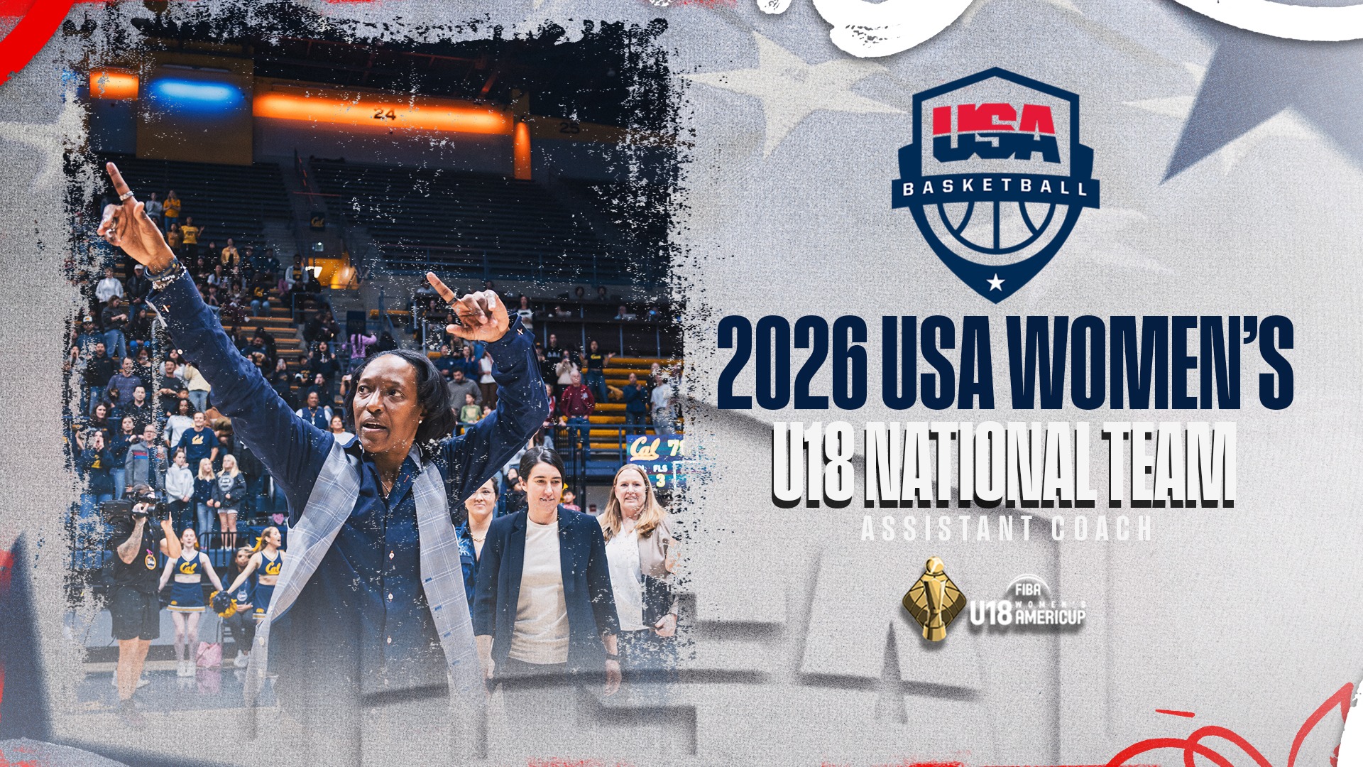 Cal WBB: Charmin Smith Team USA assistant coach