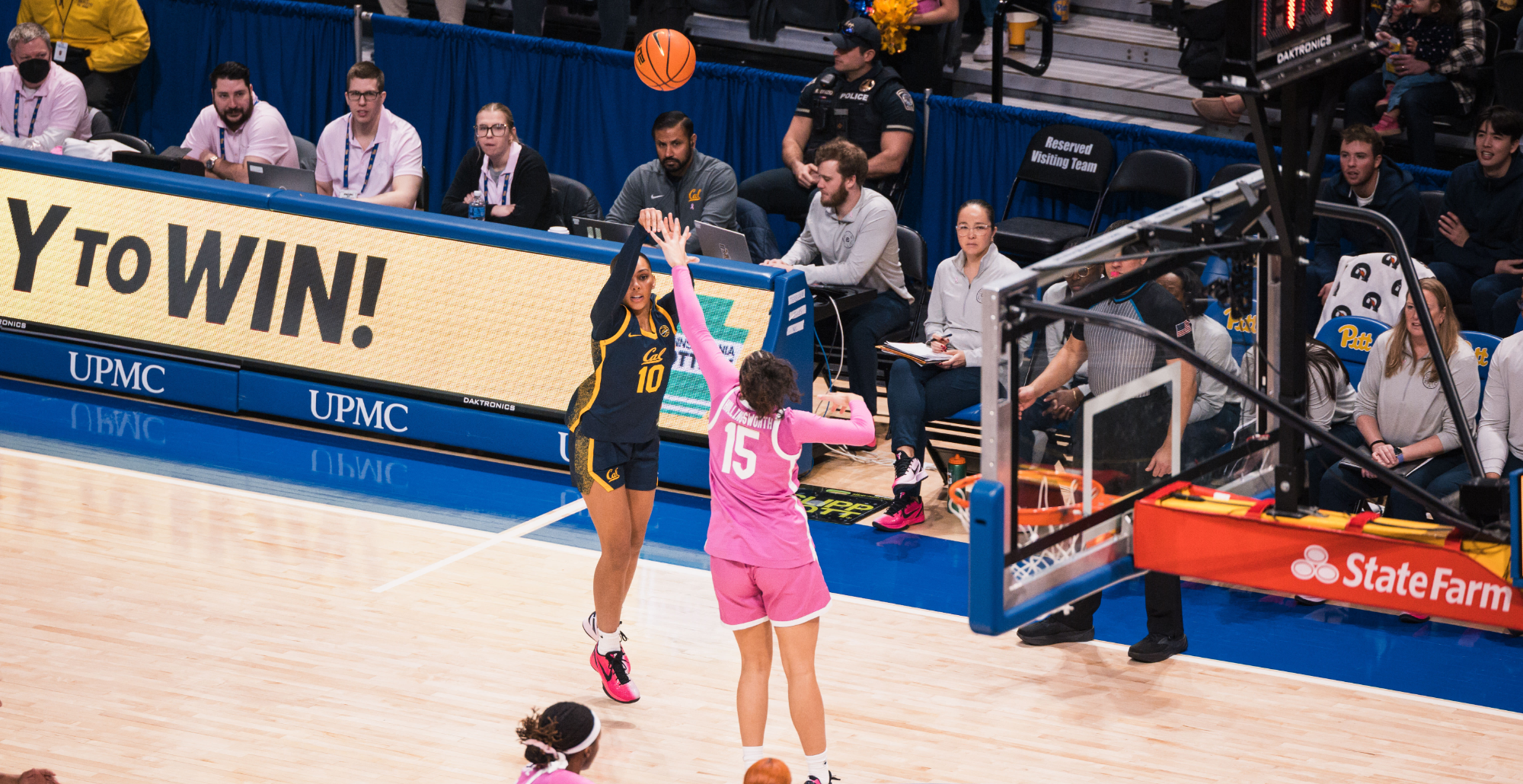 Cal WBB: Lulu Twidale shooting at Pitt