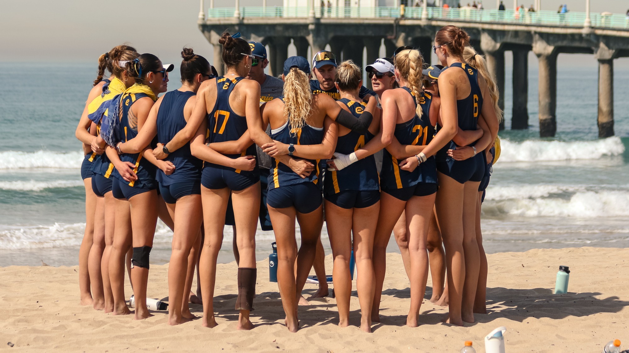 The 2026 Cal beach volleyball team - East Meets West Invitational