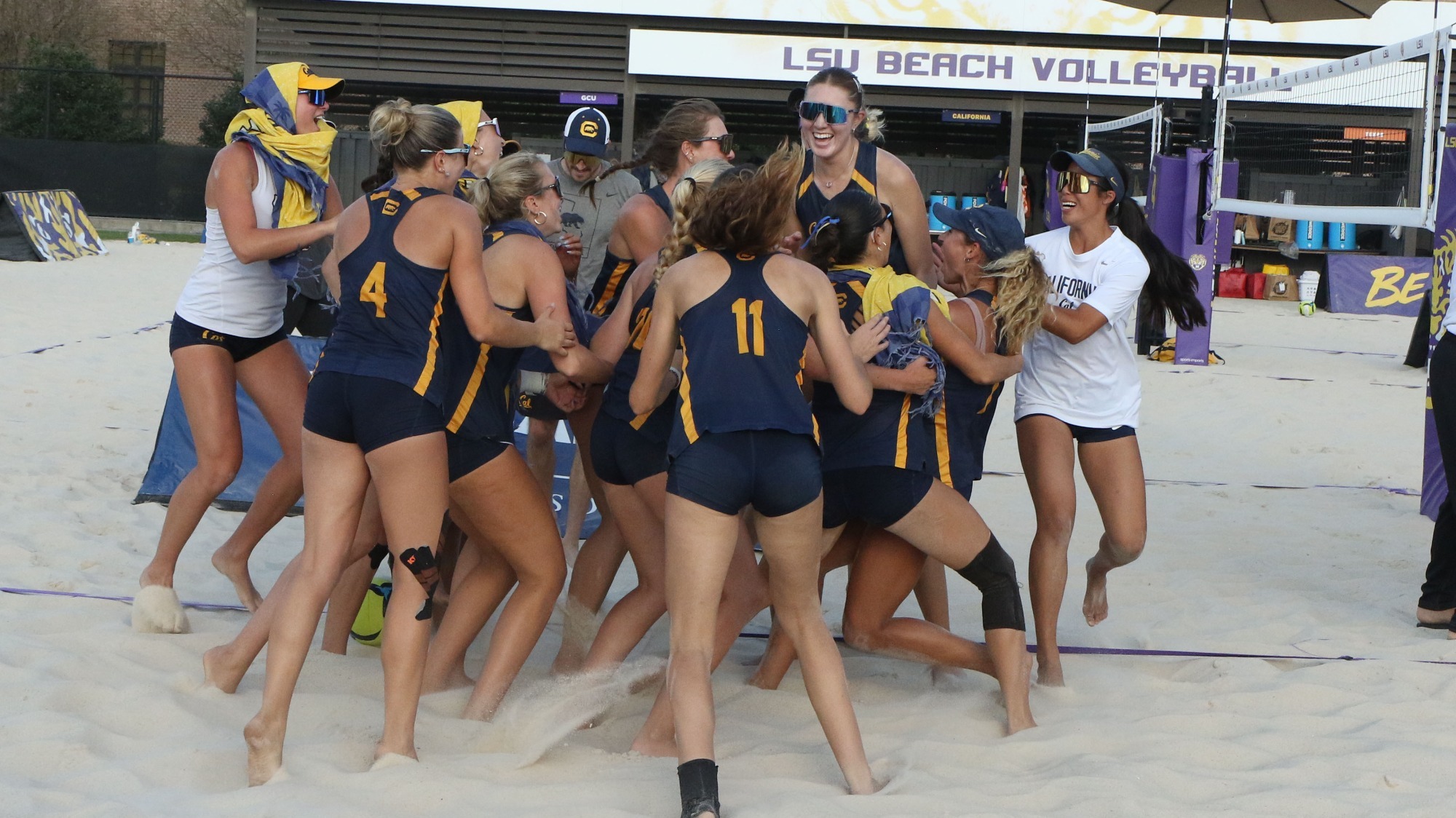 Cal beach volleyball team - Death Volley Invitational
