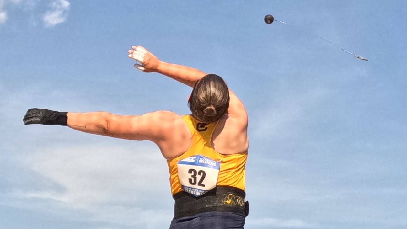 May 15, 2025; Winston-Salem, North Carolina, USA; 2025 ACC Outdoor Track and Field Championships at Wake Forest University;  (Photo credit: Alex Halloway/KLC fotos)