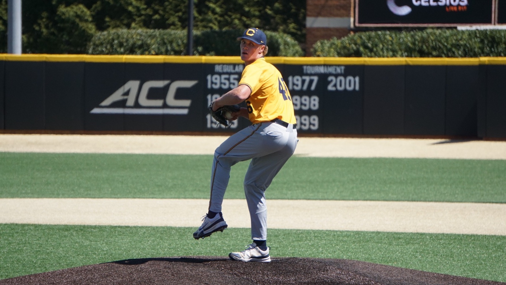 Gavin Eddy Pitching Wake Forest
