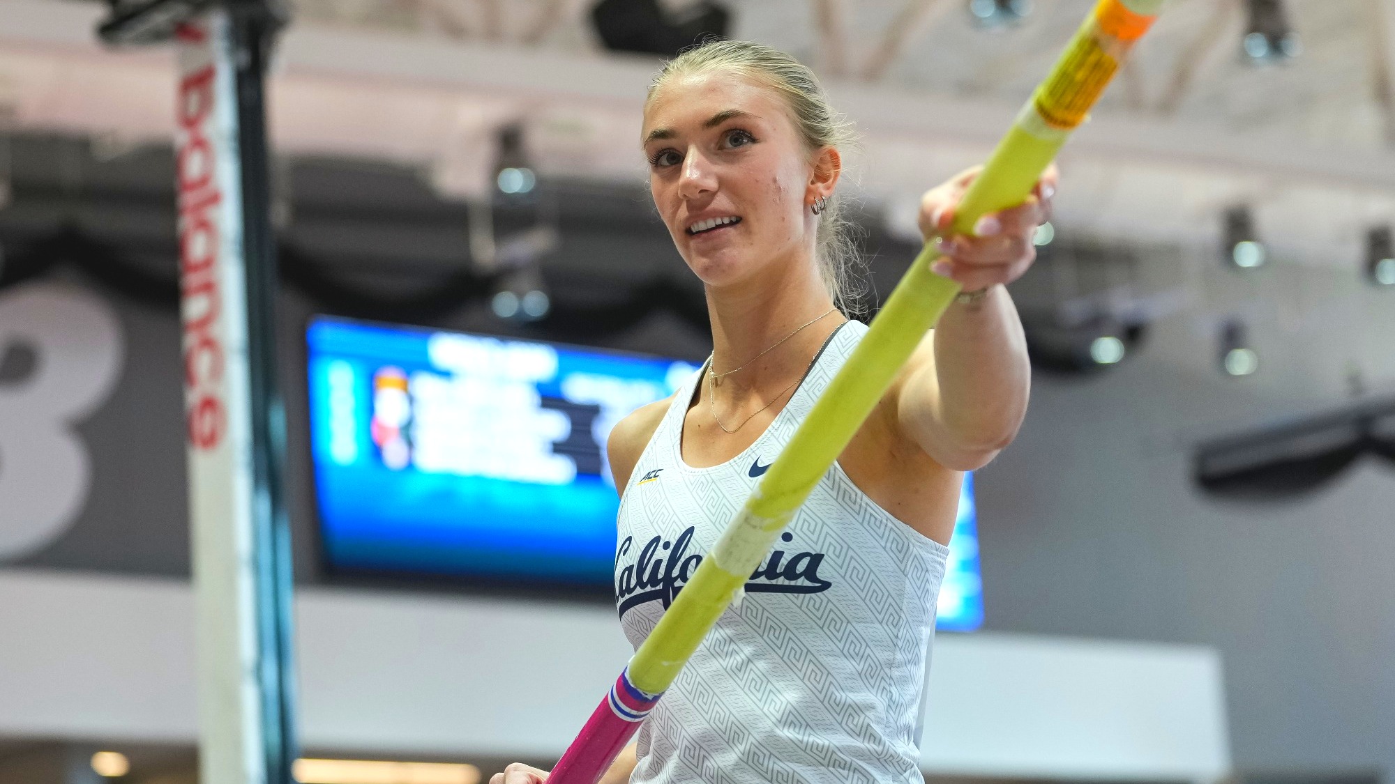 Ali Sahaida at 2026 ACC Indoor Championships