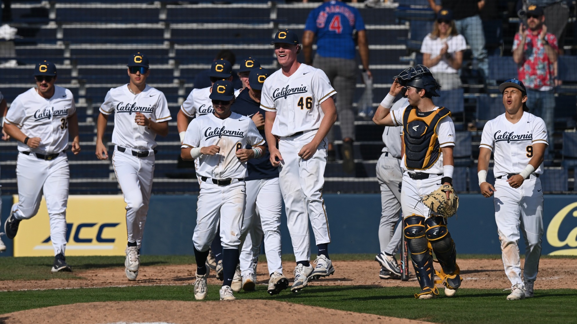 March 8, 2026; Berkeley, California, USA; NCAA Baseball; California Golden Bears vs the San Diego Toreros on Evans Diamond at Stu Gordon Stadium.   Mandatory credit: Robert Edwards/KLC fotos