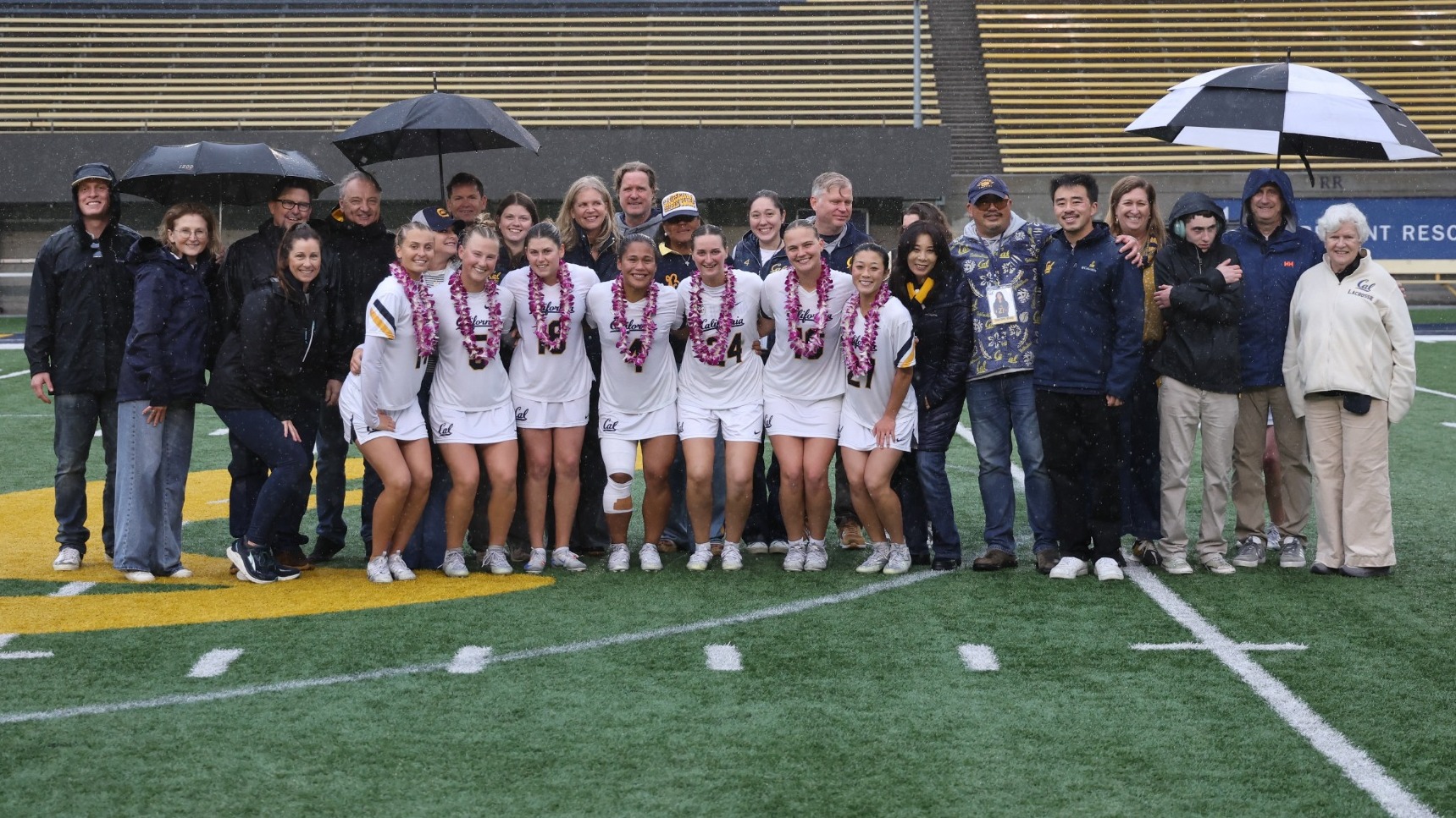 2026-04-11 Annette Ciupek Brynn Gallagher Avery Hoeft Josie Lillquist Clara Page Chloe Rand Courtney Wong Cal Drops 10-5 Decision To Virginia Tech On Senior Day