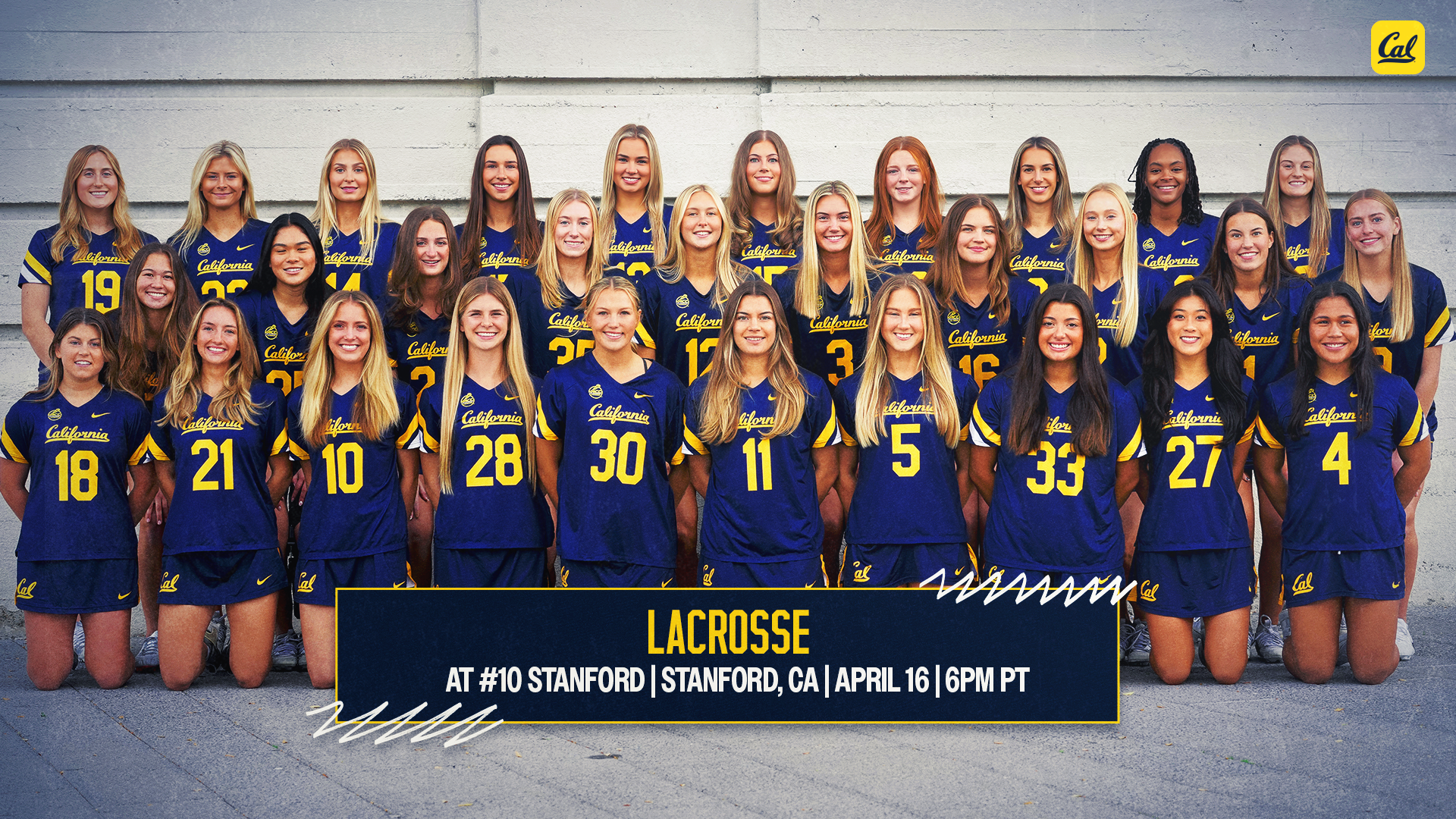 2026-04-14 Meaghan Lynch Katie Bloomer Claire Engelkraut Clara Page Annette Ciupek Jane Middleton Alina Hsu Juliana Doran Katie Knowlton Dahlen Vilbrandt Isabella Wenstrand Maddie Willkomm Emily Moes Brynn Gallagher Ardyn Henry Josie Lillquist Willow Cyr Avery Hoeft Ashleigh Masterson Kennedy Herndon Ari Tavoso Ella Thomsen Katie McMullen Chloe Rand Naomi Gand Courtney Wong Grace Kerr Sophie Mock Sydney Partovi Lulu Murphy Audrey Crafts Cal Closes Season At No. 10 Stanford