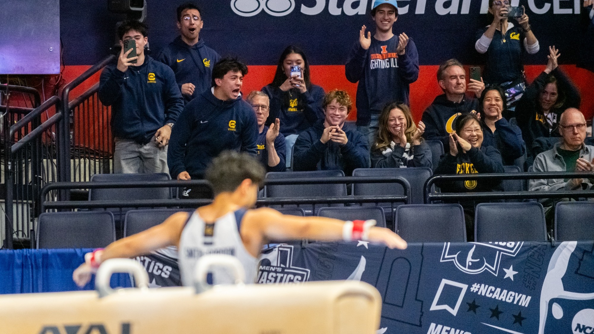 Cal Fans at 2026 NCAA Men's Gymnastics Championships