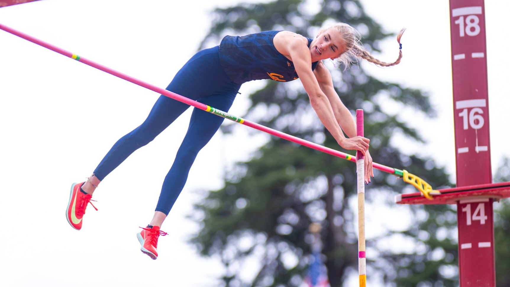 Ali Sahaida at The 131st Big Meet