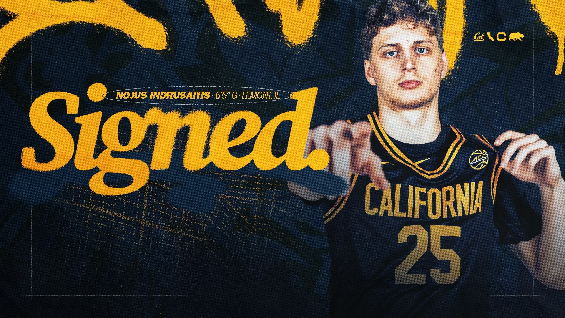 Nojus Indrusaitis signs to join Cal men's basketball for 2026-27