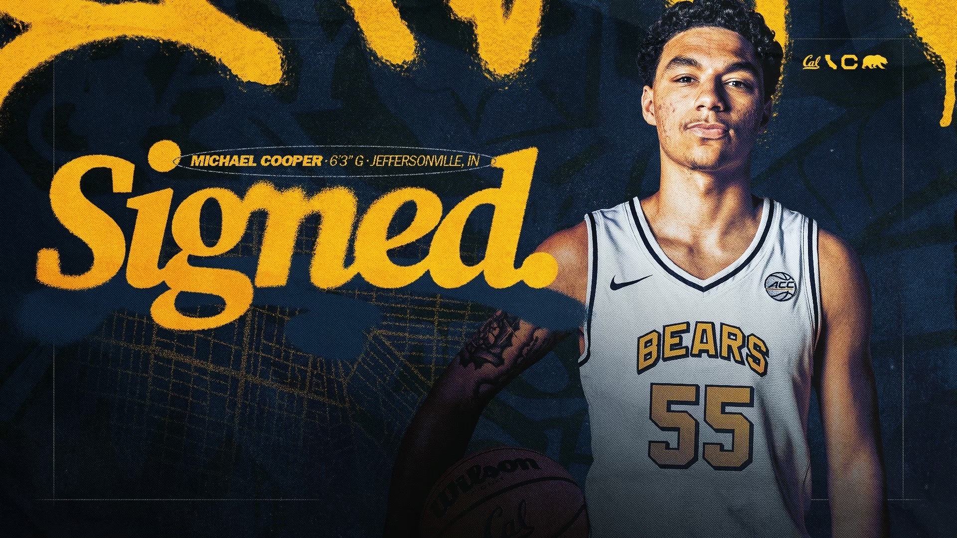 Michael Cooper transfer signing graphic